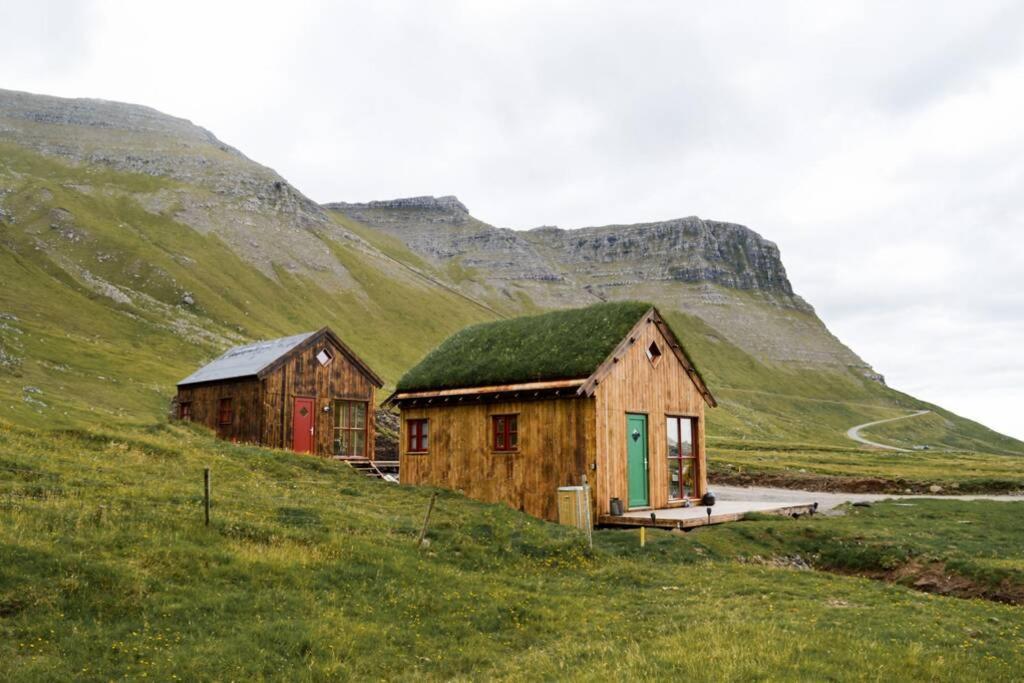 Mulafossur Cottage No 4 By Famous Waterfall In Gasadalur Exterior photo